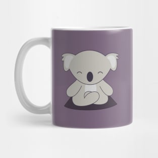 Yoga Loving Kawaii Cute Koala Mug